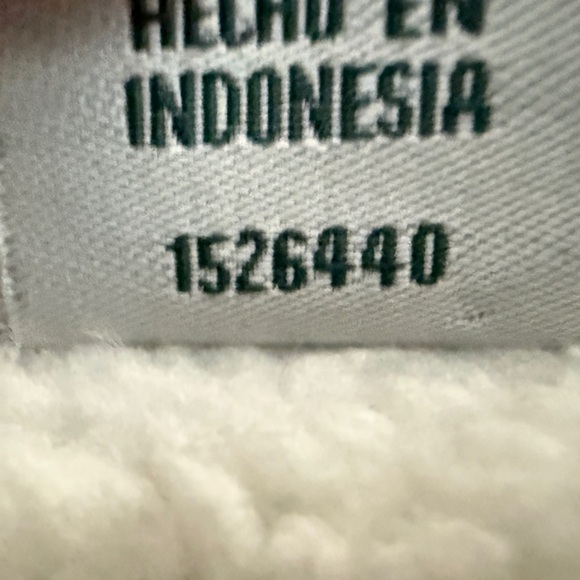 Orvis Sherpa Lined Quarter Zip Pullover Jacket Men’s Large Navy Blue Fleece - Picture 8 of 11